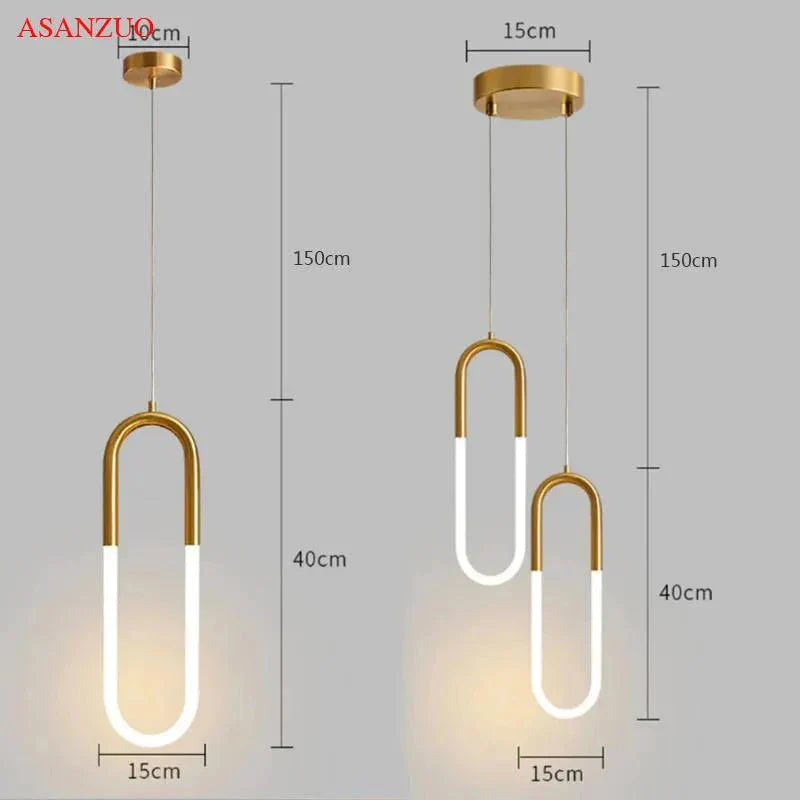 Luminaire Élégant en Fer et Silicone IL987643-ILLUMEEN.COM