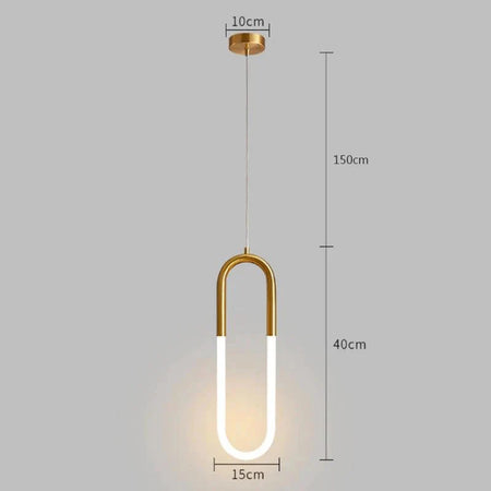 Luminaire Élégant en Fer et Silicone IL987643-ILLUMEEN.COM