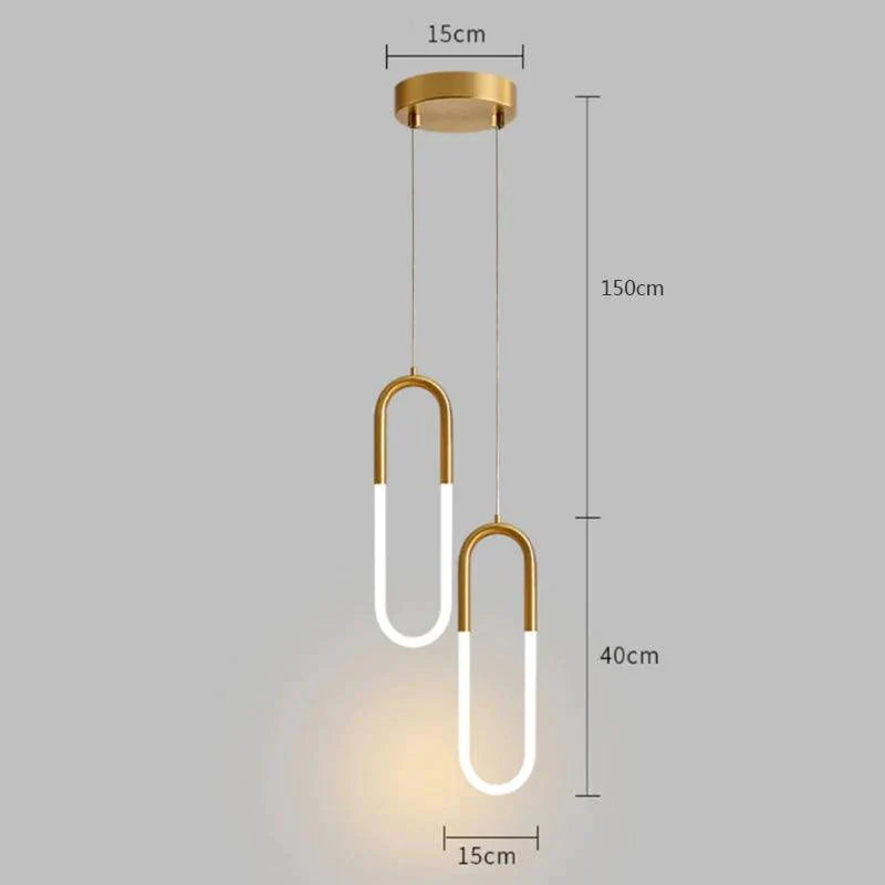 Luminaire Élégant en Fer et Silicone IL987643-ILLUMEEN.COM