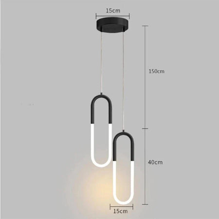 Luminaire Élégant en Fer et Silicone IL987643-ILLUMEEN.COM