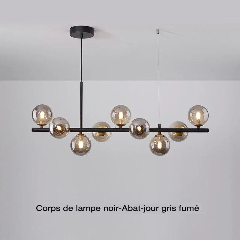 Luminaire Élégant en Fer et Verre - IL374825-ILLUMEEN.COM