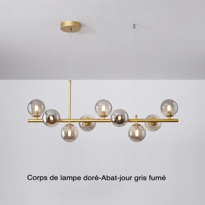 Luminaire Élégant en Fer et Verre - IL374825-ILLUMEEN.COM