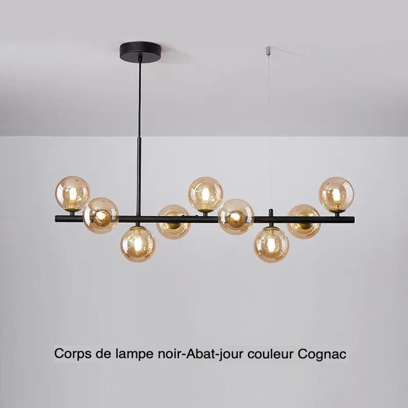Luminaire Élégant en Fer et Verre - IL374825-ILLUMEEN.COM
