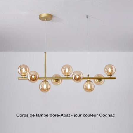 Luminaire Élégant en Fer et Verre - IL374825-ILLUMEEN.COM
