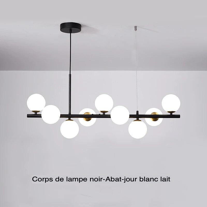 Luminaire Élégant en Fer et Verre - IL374825-ILLUMEEN.COM