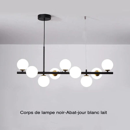 Luminaire Élégant en Fer et Verre - IL374825-ILLUMEEN.COM