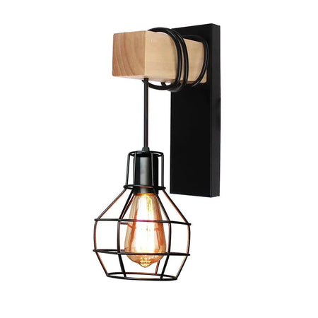 Luminaire Élégant en Fer Forgé : Applique Murale Chic IL583927-ILLUMEEN.COM
