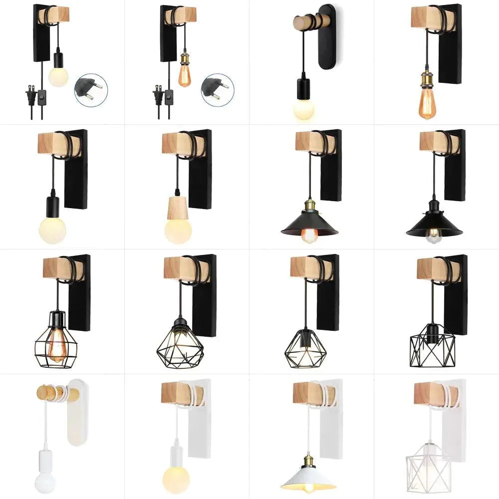 Luminaire Élégant en Fer Forgé : Applique Murale Chic IL583927-ILLUMEEN.COM