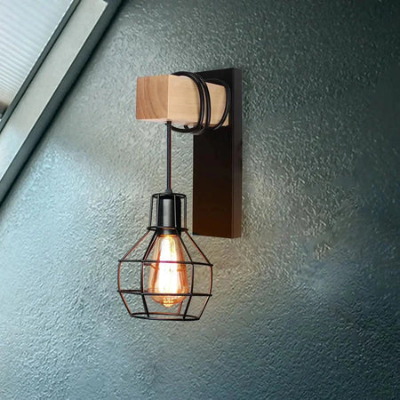 Luminaire Élégant en Fer Forgé : Applique Murale Chic IL583927-ILLUMEEN.COM