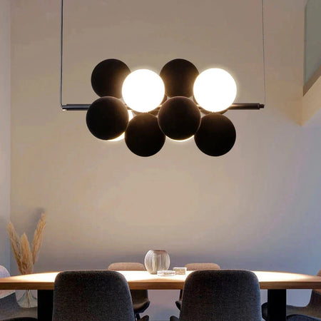 Luminaire Élégant en Fer Noir IL582763-ILLUMEEN.COM