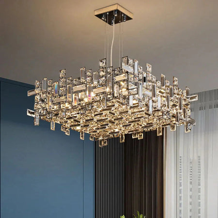 Luminaire Élégant en Fer Noir IL582763-ILLUMEEN.COM