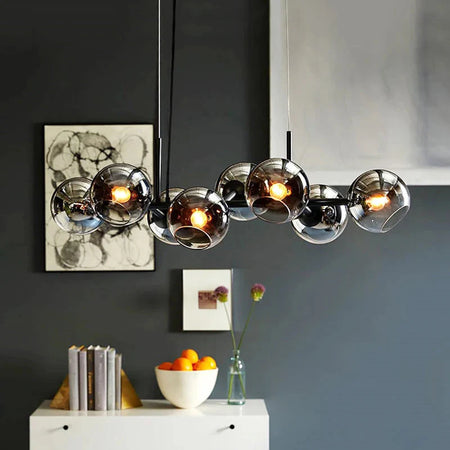 Luminaire Élégant en Fer Noir IL582763-ILLUMEEN.COM