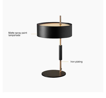 Luminaire Élégant en Fer Noir IL582763-ILLUMEEN.COM