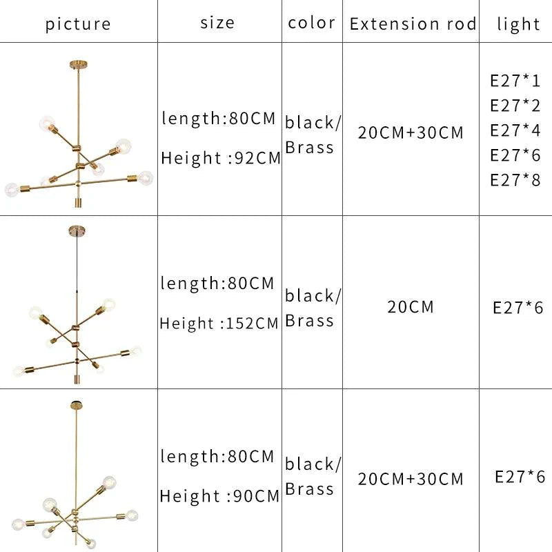 Luminaire Élégant en Laiton - IL583964-ILLUMEEN.COM