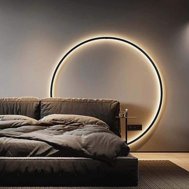 Luminaire Élégant en Métal : Applique Murale Cercle IL482639-ILLUMEEN.COM