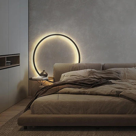 Luminaire Élégant en Métal : Applique Murale Cercle IL482639-ILLUMEEN.COM