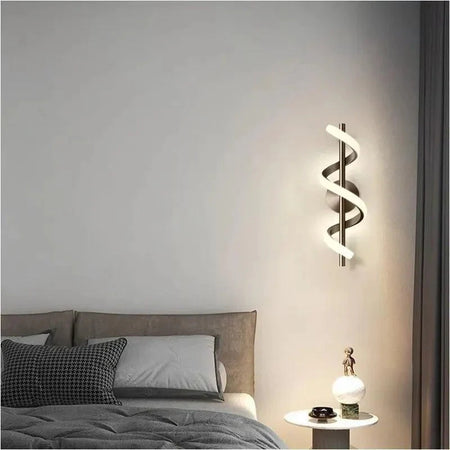 Luminaire Élégant en Métal : Applique Murale Spirale IL583920-ILLUMEEN.COM