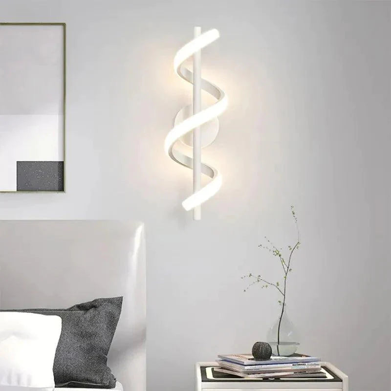 Luminaire Élégant en Métal : Applique Murale Spirale IL583920-ILLUMEEN.COM