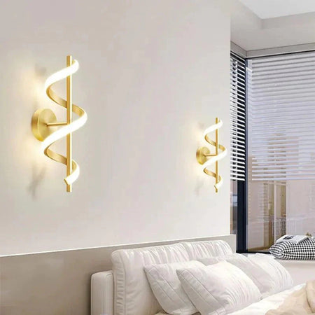 Luminaire Élégant en Métal : Applique Murale Spirale IL583920-ILLUMEEN.COM