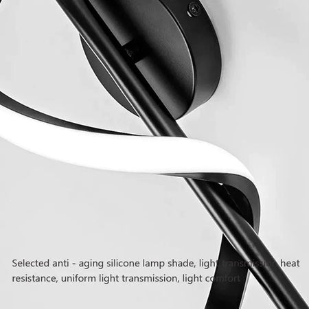 Luminaire Élégant en Métal : Applique Murale Spirale IL583920-ILLUMEEN.COM