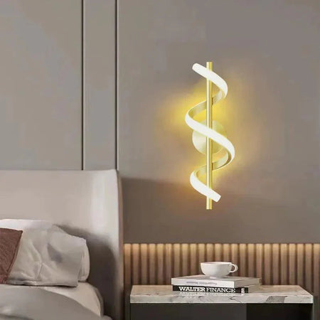 Luminaire Élégant en Métal : Applique Murale Spirale IL583920-ILLUMEEN.COM