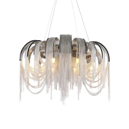 Luminaire Élégant en Métal avec Chaîne, IL527314-ILLUMEEN.COM