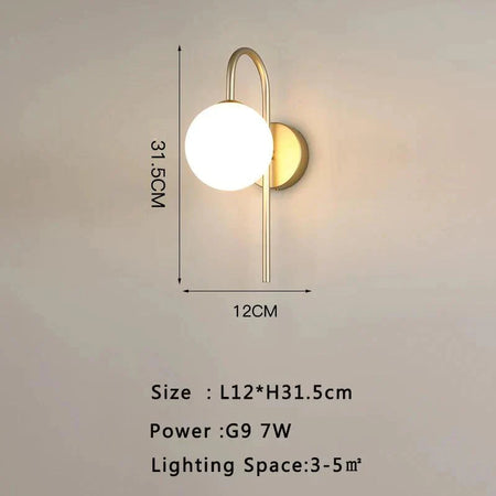 Luminaire Élégant en Métal Doré et Verre Opale IL527430-ILLUMEEN.COM