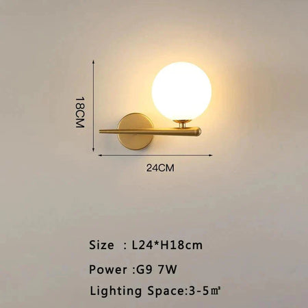 Luminaire Élégant en Métal Doré et Verre Opale IL527430-ILLUMEEN.COM