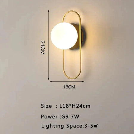 Luminaire Élégant en Métal Doré et Verre Opale IL527430-ILLUMEEN.COM