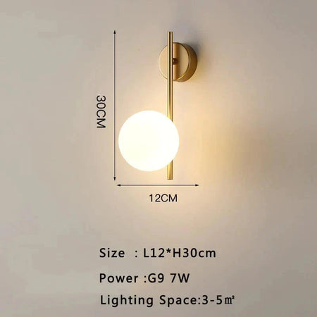 Luminaire Élégant en Métal Doré et Verre Opale IL527430-ILLUMEEN.COM