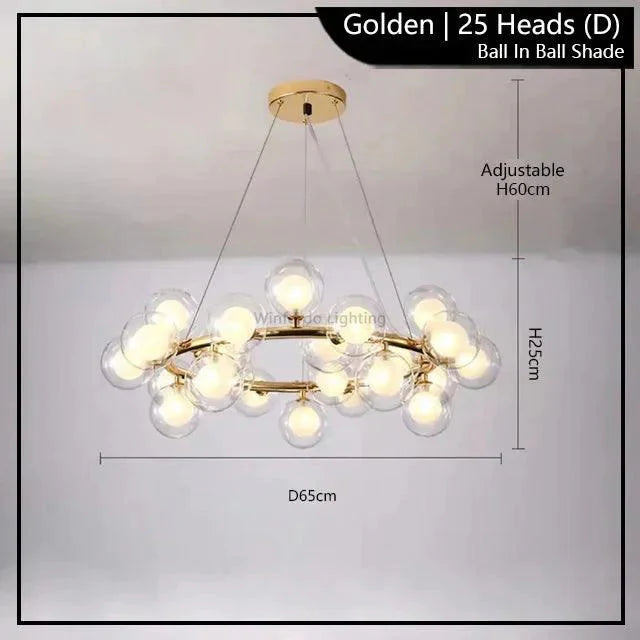 Luminaire Élégant en Métal Doré IL528473-ILLUMEEN.COM