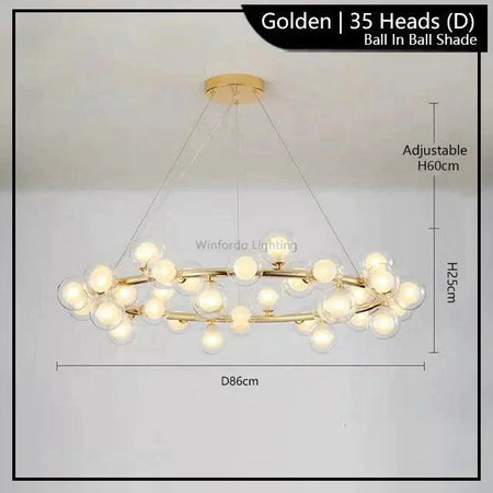 Luminaire Élégant en Métal Doré IL528473-ILLUMEEN.COM