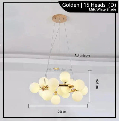 Luminaire Élégant en Métal Doré IL528473-ILLUMEEN.COM