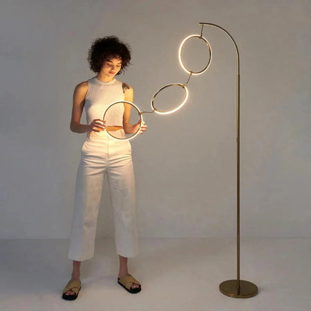 Luminaire Élégant en Métal Doré IL528917-ILLUMEEN.COM