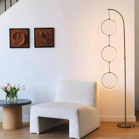 Luminaire Élégant en Métal Doré IL528917-ILLUMEEN.COM
