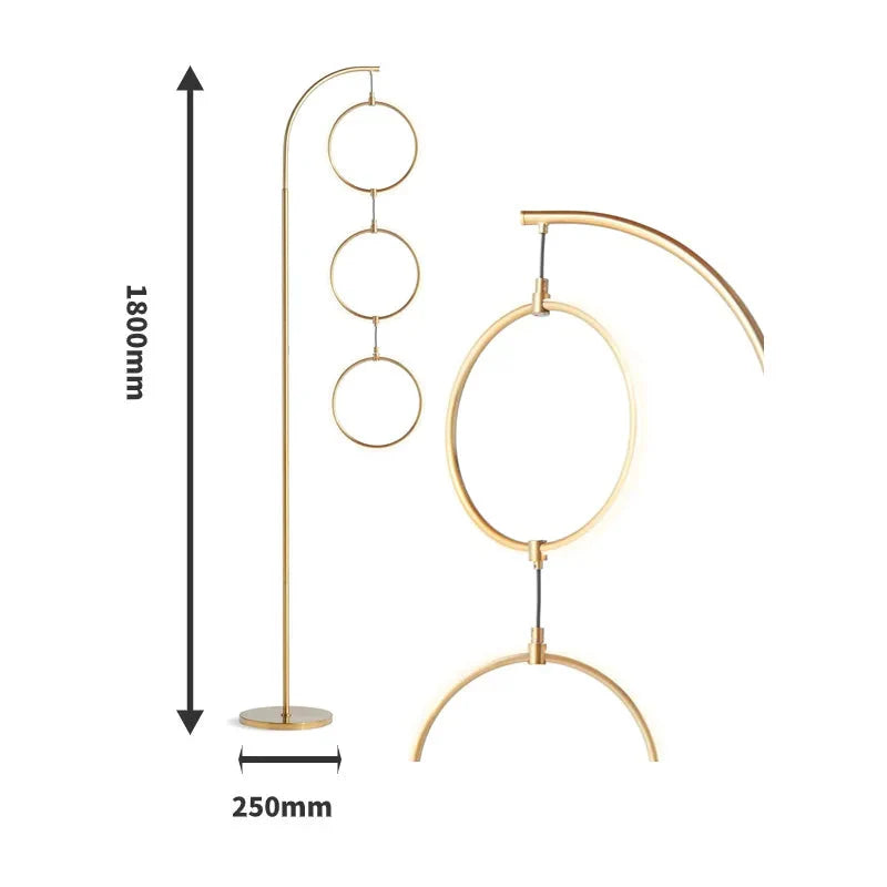 Luminaire Élégant en Métal Doré IL528917-ILLUMEEN.COM