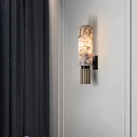 Luminaire Élégant en Métal et Marbre Doré IL482937-ILLUMEEN.COM