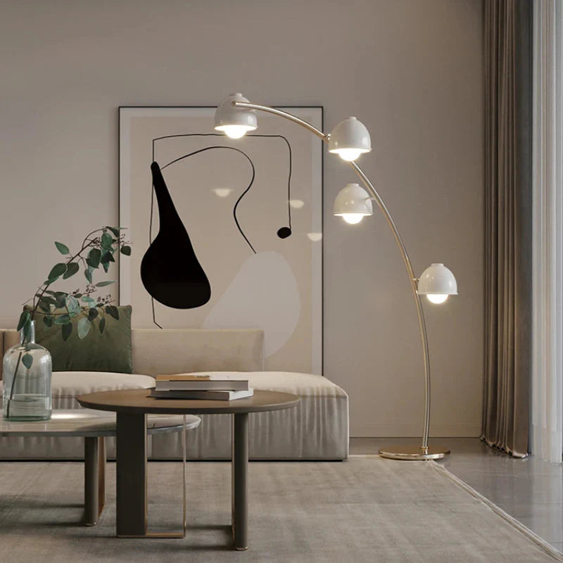 Luminaire Élégant en Métal et Verre Givré, Design Italien IL942718-ILLUMEEN.COM