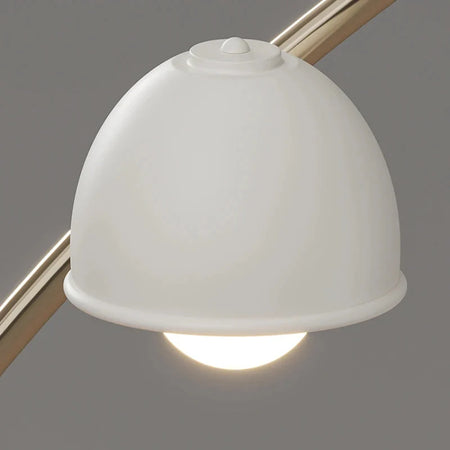 Luminaire Élégant en Métal et Verre Givré, Design Italien IL942718-ILLUMEEN.COM