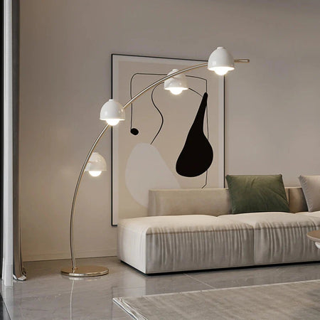 Luminaire Élégant en Métal et Verre Givré, Design Italien IL942718-ILLUMEEN.COM