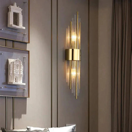 Luminaire Élégant en Métal et Verre pour Intérieur IL482136-ILLUMEEN.COM