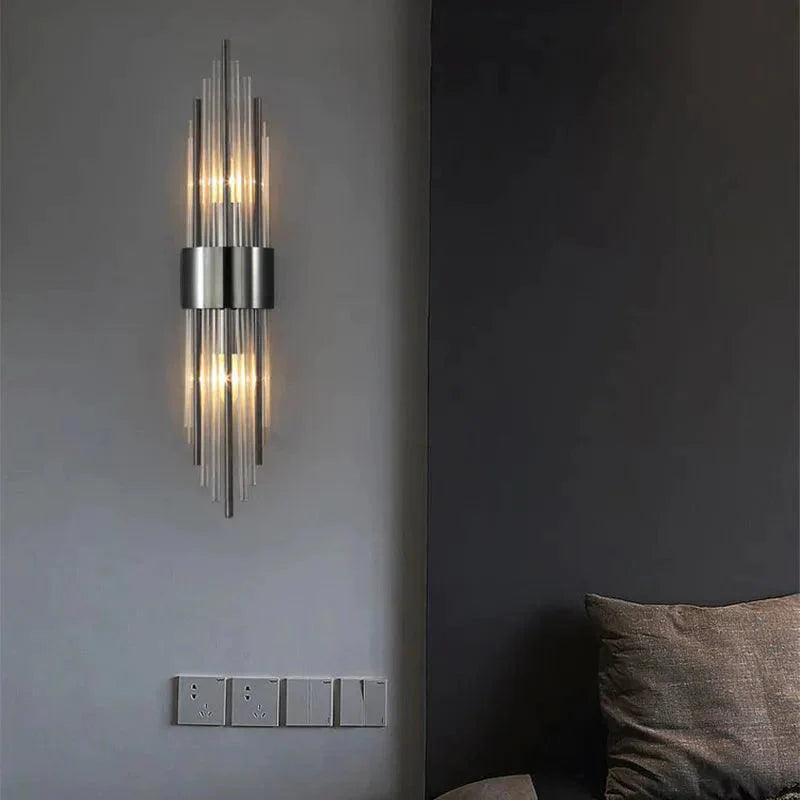 Luminaire Élégant en Métal et Verre pour Intérieur IL482136-ILLUMEEN.COM