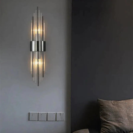 Luminaire Élégant en Métal et Verre pour Intérieur IL482136-ILLUMEEN.COM