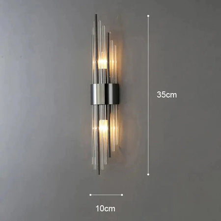 Luminaire Élégant en Métal et Verre pour Intérieur IL482136-ILLUMEEN.COM