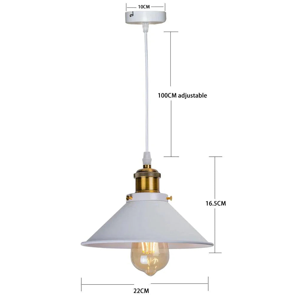 Luminaire Élégant en Métal Noir avec Abat-jour IL749583-ILLUMEEN.COM