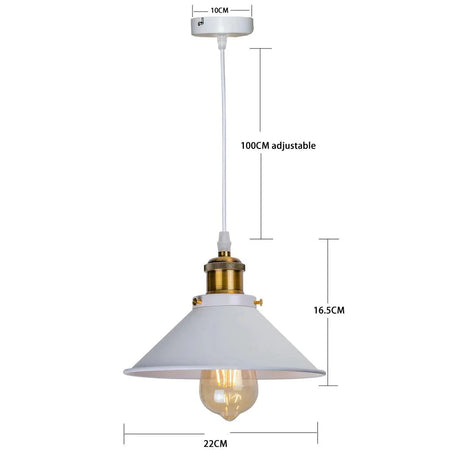Luminaire Élégant en Métal Noir avec Abat-jour IL749583-ILLUMEEN.COM