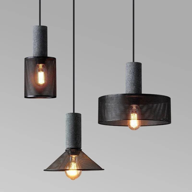 Luminaire Élégant en Métal Noir Personnalisable IL349217-ILLUMEEN.COM