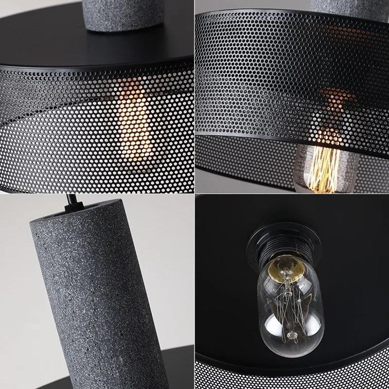 Luminaire Élégant en Métal Noir Personnalisable IL349217-ILLUMEEN.COM