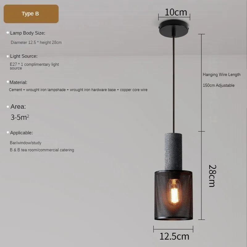 Luminaire Élégant en Métal Noir Personnalisable IL349217-ILLUMEEN.COM