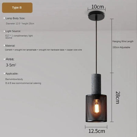 Luminaire Élégant en Métal Noir Personnalisable IL349217-ILLUMEEN.COM